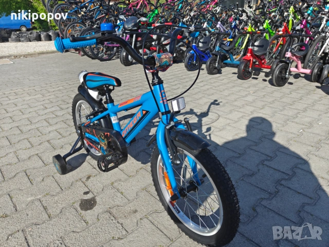 BG Детски велосипед 16" MASTER син, снимка 5 - Велосипеди - 54334290