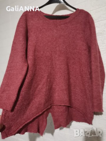 СТРАХОТНА ТУНИКА ПЛЕТИВО ПЕПЕЛ ОТ РОЗИ 2XL, снимка 5 - Туники - 38631554