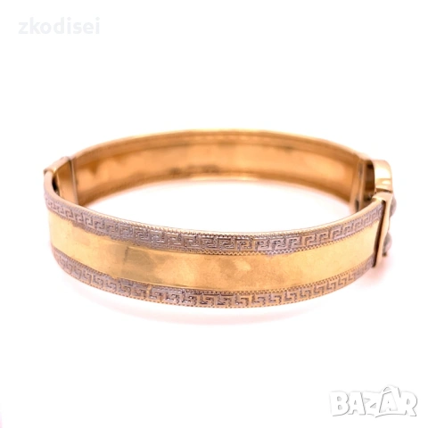 Златна дамска гривна 15,98гр. 14кр. проба:585 модел:36348-5, снимка 4 - Гривни - 53256936