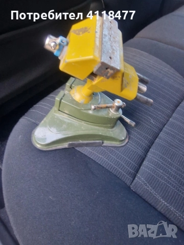 Менгеме с вакум FMS 75 PROXXON MICROMOT, Германия, снимка 2 - Менгемета - 52970607