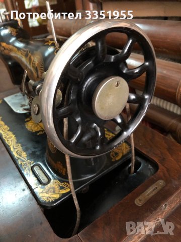 Страхотна стара машина Singer, снимка 12 - Антикварни и старинни предмети - 42241642