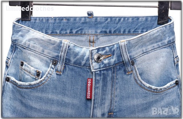 DSQUARED D2 COOL GUY CATEN BROS PRINT Мъжки Дънки size 48 (32), снимка 3 - Дънки - 29481725