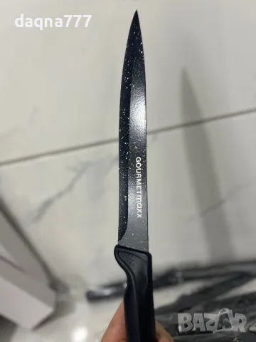 Нови! Комплект от 5 ножа Германия, снимка 9 - Прибори за хранене, готвене и сервиране - 50436014