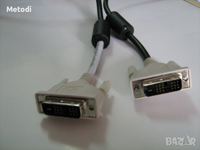 Кабел DVI към DVI HOTRON E246588 AWM STYLE 20276 - 80°C, 30 V, VW-1, снимка 7 - Кабели и адаптери - 42190003