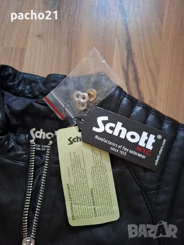 Schott-Естествена кожа, снимка 7 - Якета - 56414964