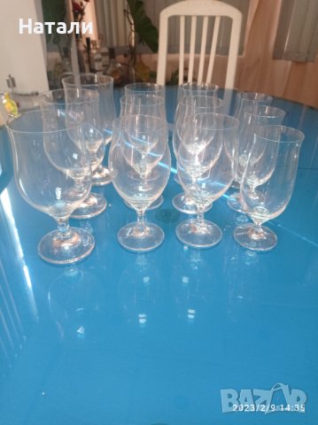 чаши немски кристал за вино 601