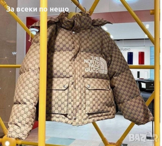 The North Face Дамско Бежово Зимно Яке Дъ Норт Фейст Код A842, снимка 8 - Якета - 51625901
