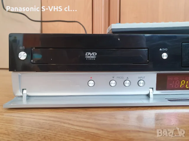LG V-190 DVD player VHS recorder, снимка 4 - Плейъри, домашно кино, прожектори - 55981294