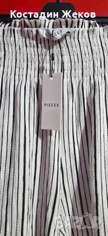 Нови със етикет. Дамски оригинални къси панталонки. PIECES , снимка 13 - Къси панталони и бермуди - 51432399