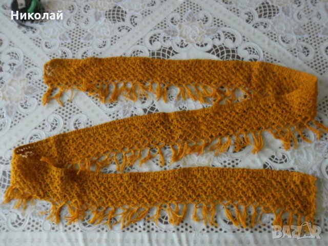 Ръчно плетена дантела на една кука, снимка 1 - Декорация за дома - 33737979