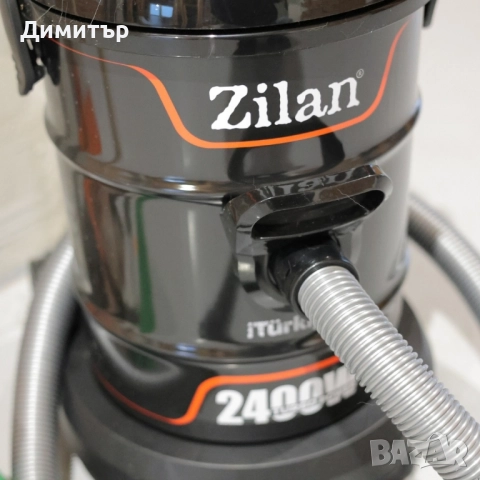 Прахосмукачка 2400W 21л ZILAN, снимка 2 - Други машини и части - 52432968