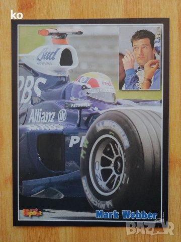 Ф1 плакати , снимка 13 - Списания и комикси - 54330787