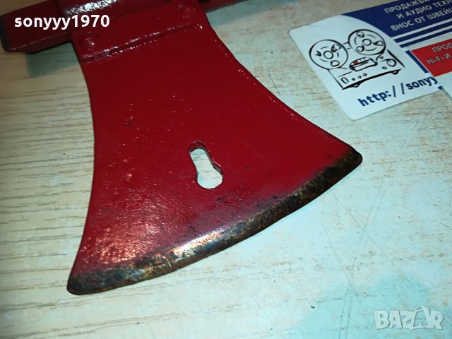 АНТИЧНА пожарникарска ретро брадва-колекционерска, снимка 11 - Антикварни и старинни предмети - 29586133