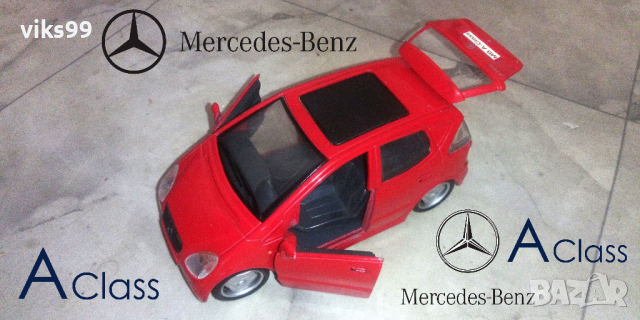 Mercedes-Benz A-Class A160 1997 - Мащаб 1:24
