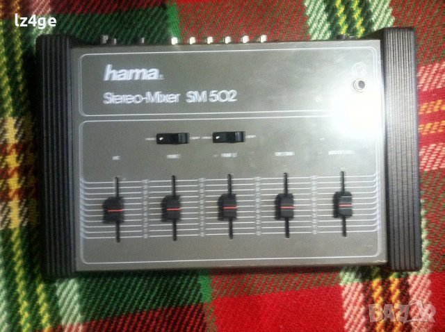 Stereo-Mixer hama SM-502, снимка 1 - Ресийвъри, усилватели, смесителни пултове - 37564195