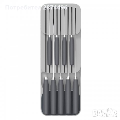 2625 Разделител за чекмедже за съхранение на кухненски ножове, снимка 3 - Други стоки за дома - 35171896