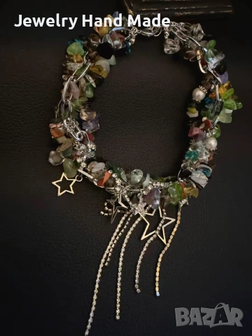 Нежен чокър "Сияние", снимка 2 - Колиета, медальони, синджири - 54070671