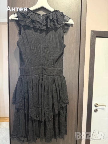 Продавам къса черна рокля, снимка 5 - Рокли - 52943668