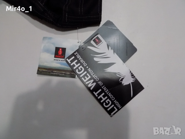 нов работен панталон mascot work wear долнище екип мъжки оригинален черен размер 48/M, снимка 7 - Спортни дрехи, екипи - 52682844