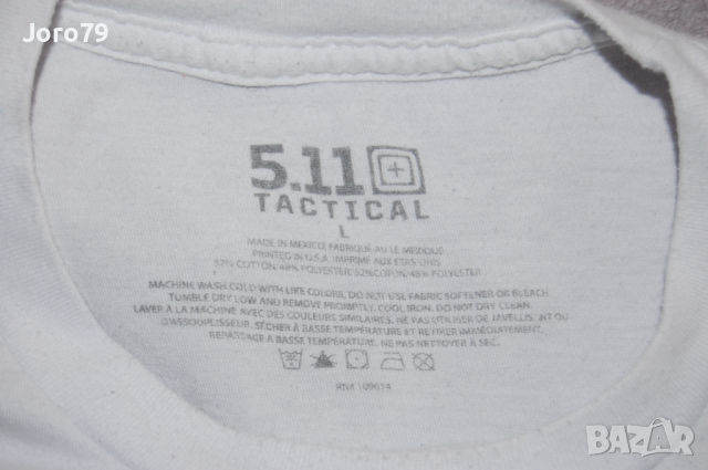 5.11 Tactical Five Eleven Мъжка Тениска Ежедневна Спорт Охрана Раз.L, снимка 5 - Тениски - 44598198