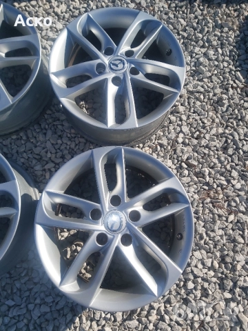 5x114.3..16.цола..6.5j ET52.5 оргинални Mazda, снимка 3 - Гуми и джанти - 52006147