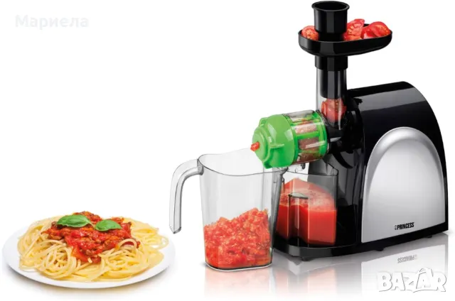 Нова Бавнооборотна Сокоизтисквачка / Сокоизтисквачка Princess Vitapure, снимка 4 - Сокоизстисквачки и цитрус преси - 49253202