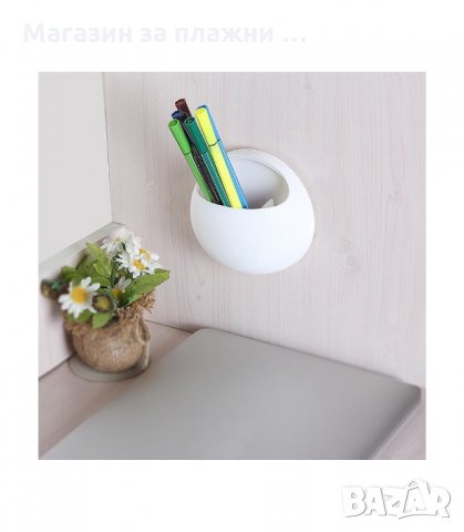 ОРГАНАЙЗЕР ЗА СТЕНА ЗА ЧЕТКИ И ПАСТА ЗА ЗЪБИ, ДОМАКИНСКИ ГЪБА- код 1961, снимка 6 - Други стоки за дома - 34235879