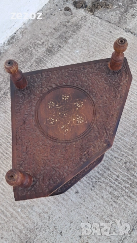 Етажерка азиатска махагон, снимка 2 - Етажерки - 52800797