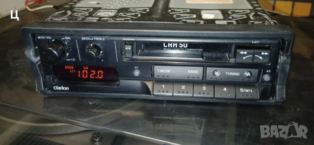 Ретро радиокасетофон Clarion CRH 50, снимка 5 - Радиокасетофони, транзистори - 56323640