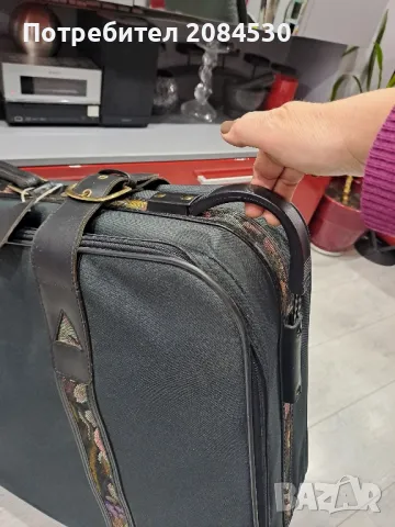 Куфар с колелца Stuio escari travelline , снимка 3 - Куфари - 49150579