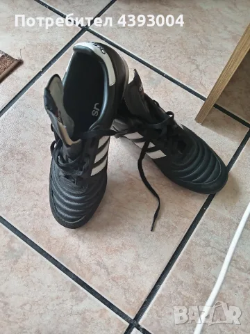 Футболни стоножки естествена кожа Adidas, снимка 5 - Футбол - 56235002