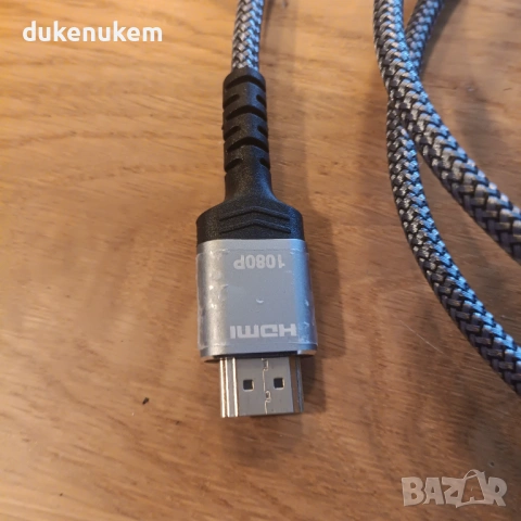 HDMI към DVI-D кабел 1.8 м – 1080P, стабилен сигнал, снимка 9 - Кабели и адаптери - 53248289