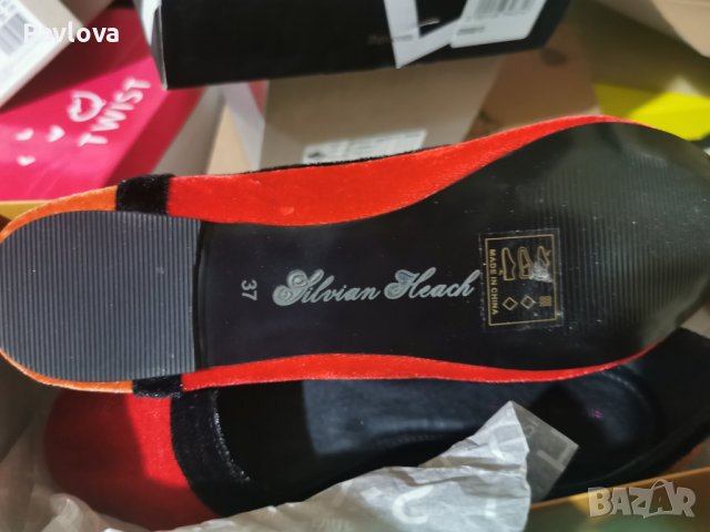 Скъпа марка  Silvian HEACH ИТАЛИАНСКИ Обувки нови текстил Високо качество, снимка 5 - Дамски ежедневни обувки - 27989841