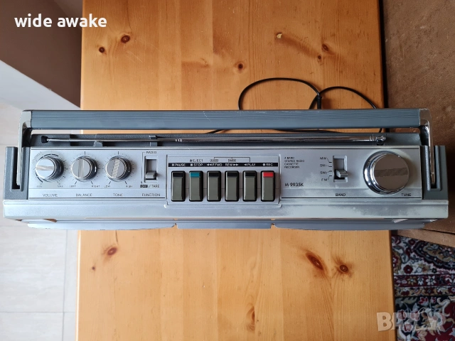 Sanyo M9935K радиокасетофон, снимка 3 - Радиокасетофони, транзистори - 53044523