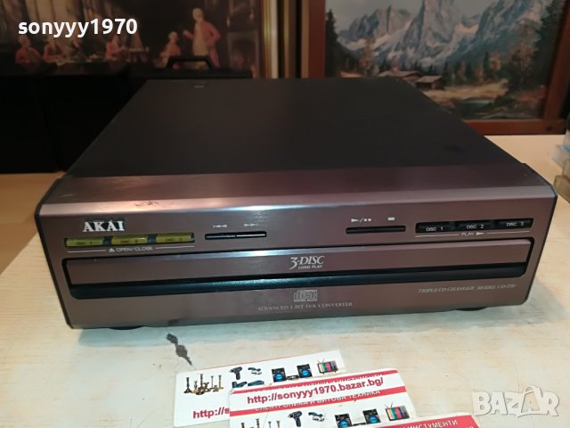 AKAI CD-750-ВНОС GERMANY 3110221612, снимка 4 - Декове - 38512497
