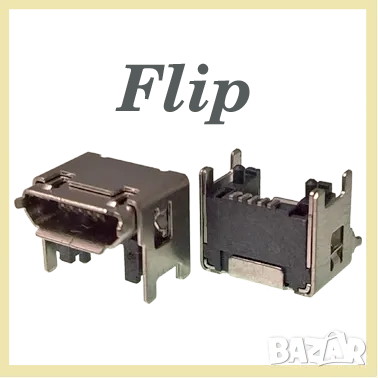 Букса конектор JBL Flip / Pulse / Charge / E3 , USB Female jack SMT connector, снимка 2 - Ремонт на друга електроника - 41556907