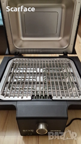 Електрически грил Severin Sevo GT 8138 smart control., снимка 5 - Барбекюта - 54196420