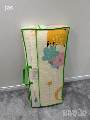 Двулицев образователен килим за игра в бежово - 180х200, снимка 9 - Други - 53883497