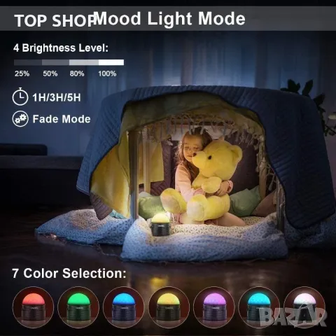 Диско лампа OMERIL LD091, снимка 5 - Други - 48636179