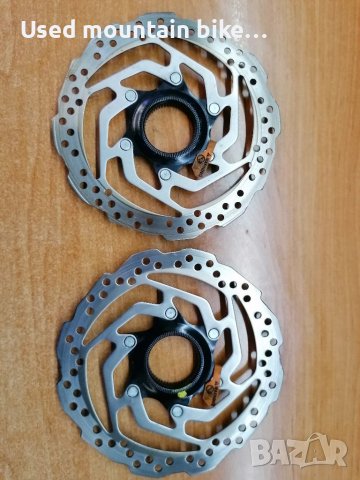 Дискове ротори Shimano 160 , снимка 1 - Части за велосипеди - 36437794