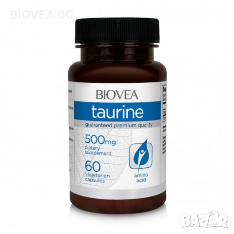 Хранителна добавка Biovea TAURINE 60 Capsules