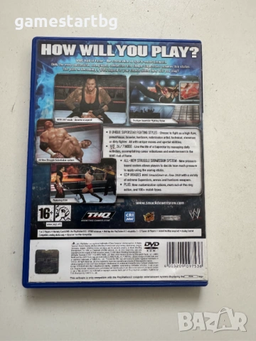 WWE SmackDown! vs. Raw 2008 за PS2, снимка 2 - Игри за PlayStation - 53305081