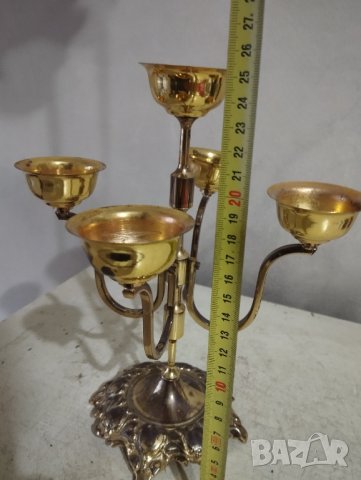 Свещник в ретро стил, снимка 4 - Други - 44277777