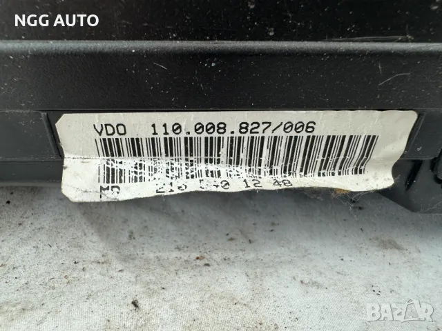 Табло Километраж за Мерцедес, Mercedes E Class W210, VDO 110.008.827/006, 210 540 12 48, 2105401248, снимка 4 - Части - 48741941