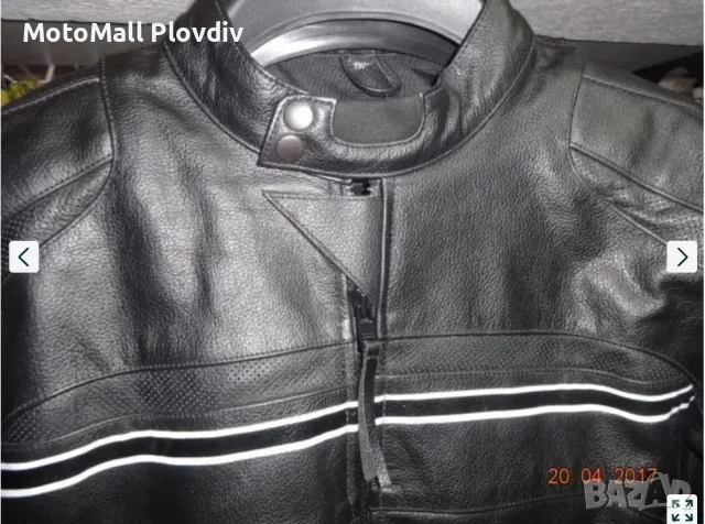 Класически нови якета за чопър всякакъв мотор яке кожа естествена, снимка 7 - Аксесоари и консумативи - 49204813
