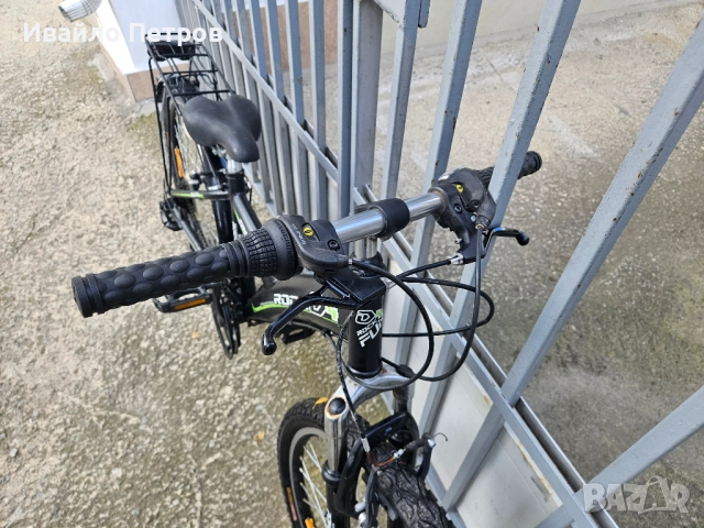 Алуминиев велосипед 24 цола ROCK-шест месеца гаранция, снимка 3 - Велосипеди - 52560678