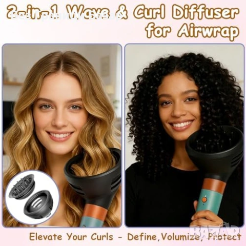 Нова приставка Дифузер за Dyson Airwrap HS01 HS05 HS08 за къдрици и обем, снимка 2 - Други - 54155512