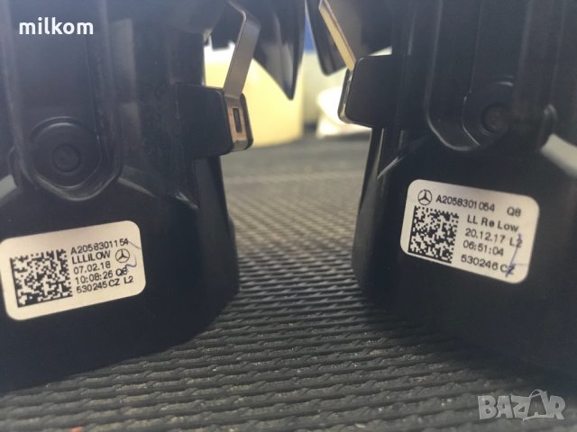 W205 духалки арматурно табло духалка, снимка 3 - Части - 29844044