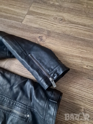 Страхотно мъжко кожено яке O.N. , естествена кожа, размер 2XL, снимка 4 - Якета - 52844395