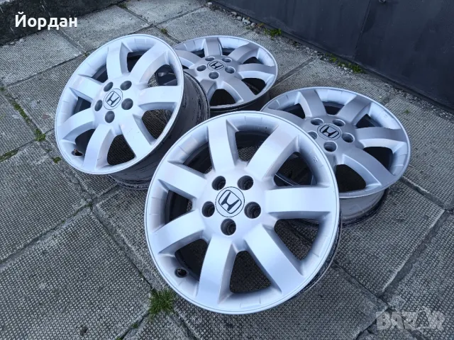 Оригинални алуминиеви джанти 17 цола HONDA CR-V / ХОНДА ЦР-В 5x114,3 64,1, снимка 3 - Гуми и джанти - 49993386